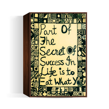 Secret to Success Wall Art