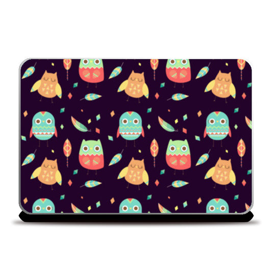 Cute Owls Laptop Skins