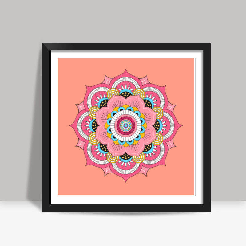 Mandala Square Art Prints