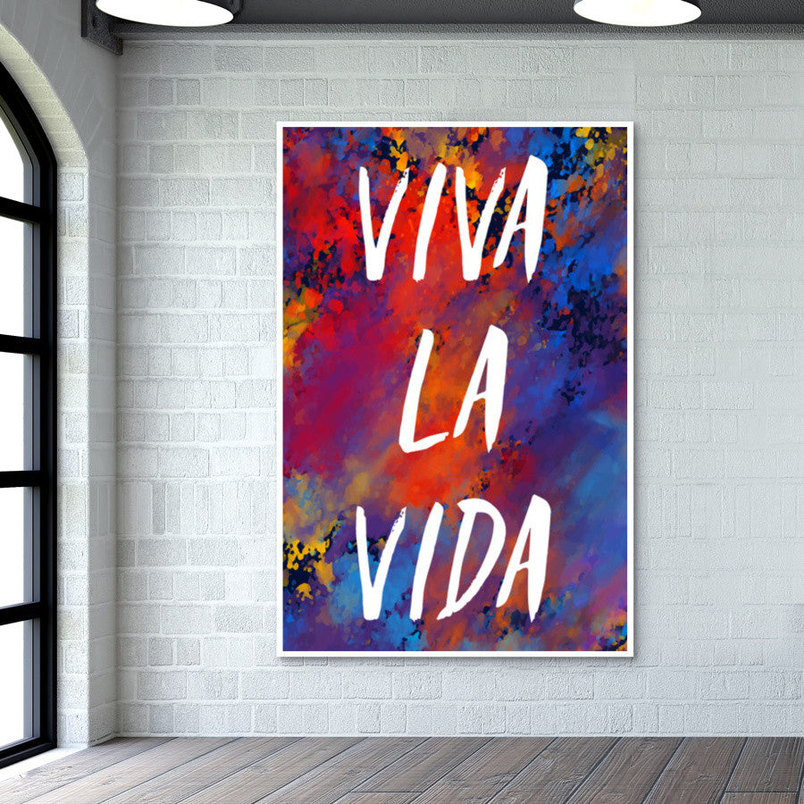 viva la vida - Coldplay Wall Art