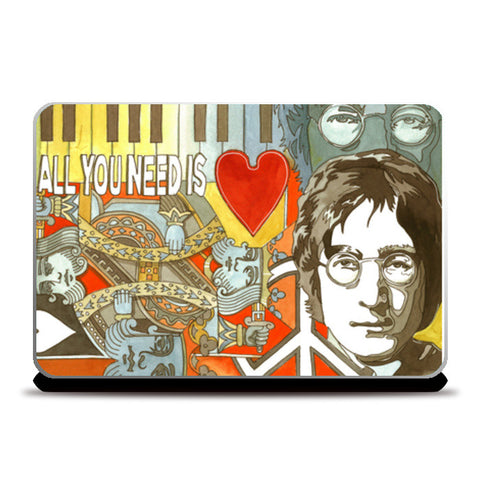 John Lennon Laptop Skins