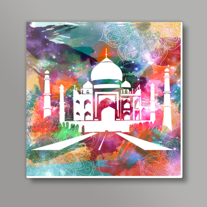 The Taj Square Art Prints