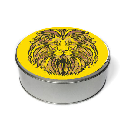 Lion Pop Art  Tin Can