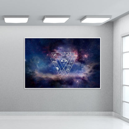 Cosmic eye Wall Art