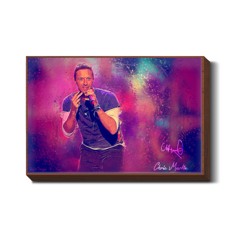 Chris Martin Coldplay Painting Wall Art
