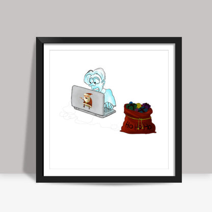 X-mas gift Square Art Prints