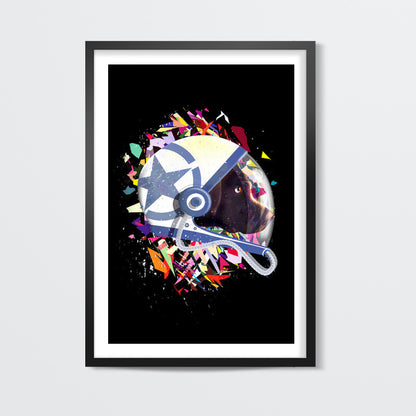 astro dog Wall Art