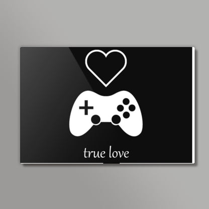 Gamers True Love - Valentines Day Wall Art