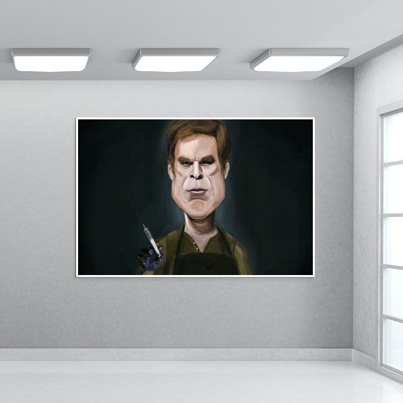 Dexter Caricature Artwork