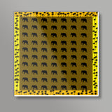 Elephant Art Square Art Prints