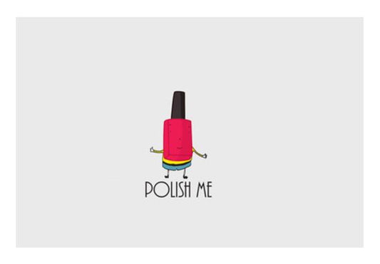 PosterGully Specials, POLISH ME Wall Art