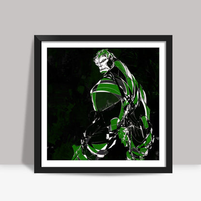 HULK | Mr. Green  Square Art Prints