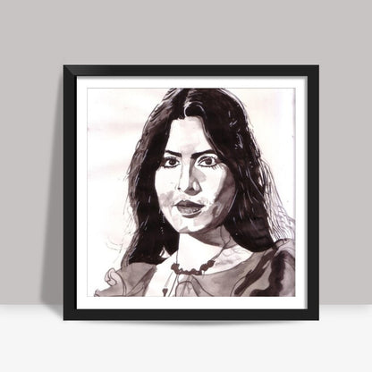 Parveen Babi was a beautiful actor Square Art Prints