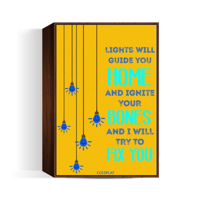 Coldplay Fix You Wall Art