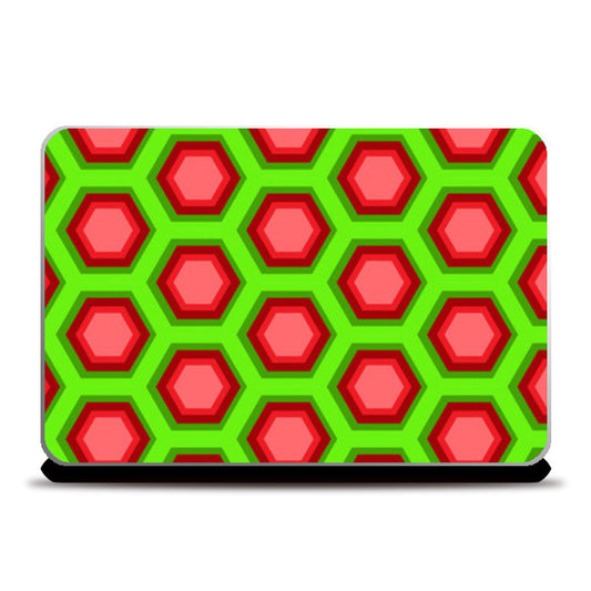 Laptop Skins, Hexagon Pattern Laptop Skins