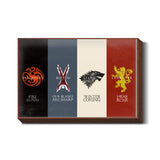 Game of Thrones Factions   Wall Art