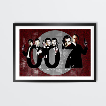 James Bond Wall Art