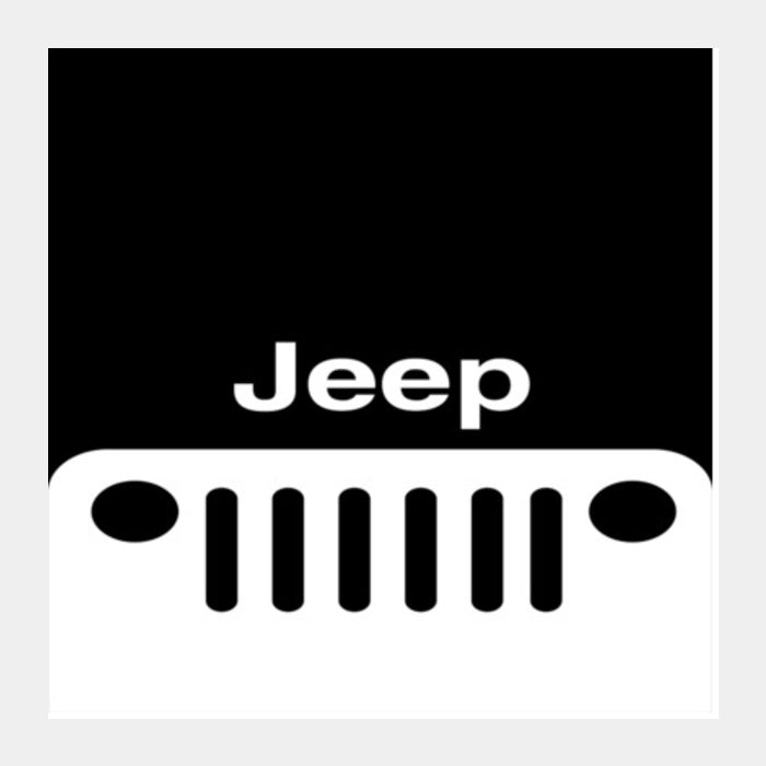 JEEP 2 Square Art Prints