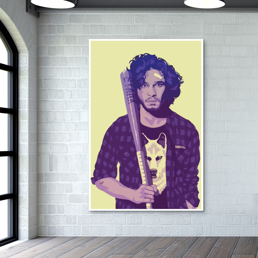 Game of Throne: Jon Snow Wall Art