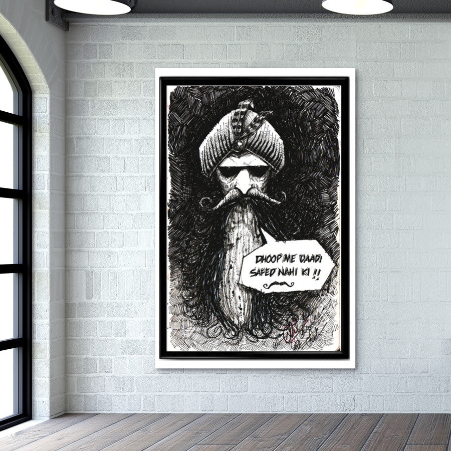 PIRATES CARICATURE  Wall Art