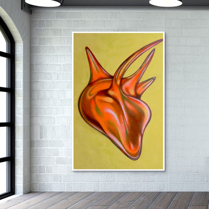 sharp heart  Wall Art