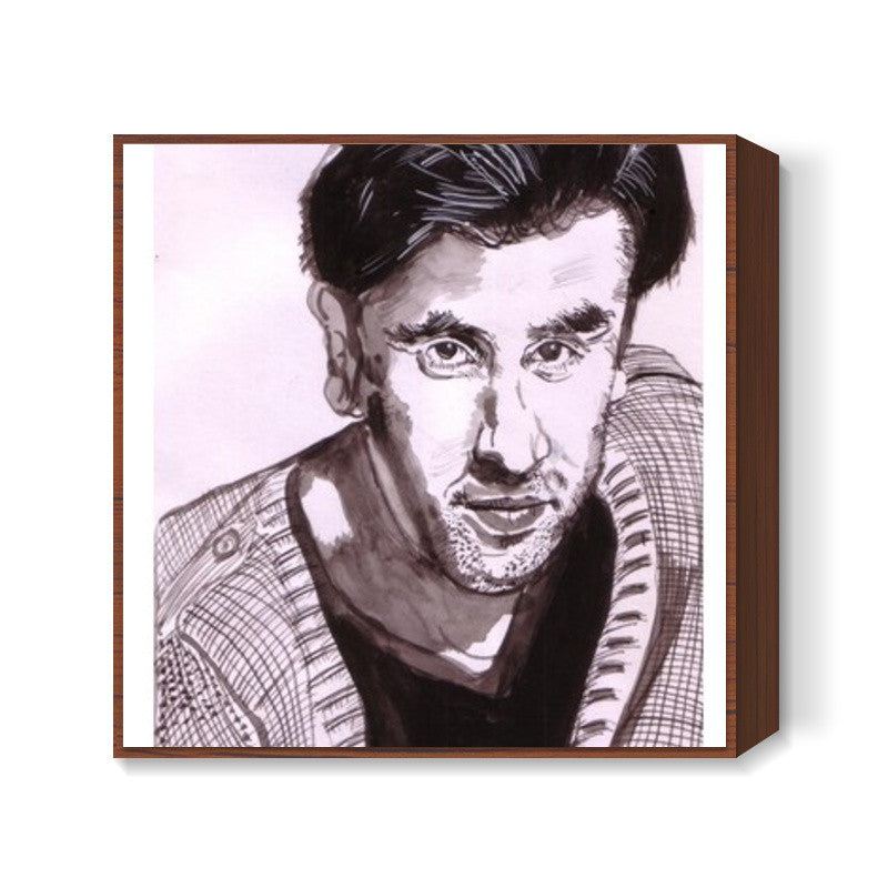 Superstar Ranbir Kapoors stardom is unmatched because he is unconventional Square Art Prints