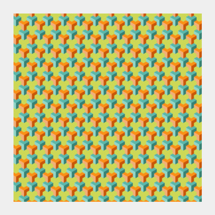 Square Art Prints, 3d pattern Square Art Prints