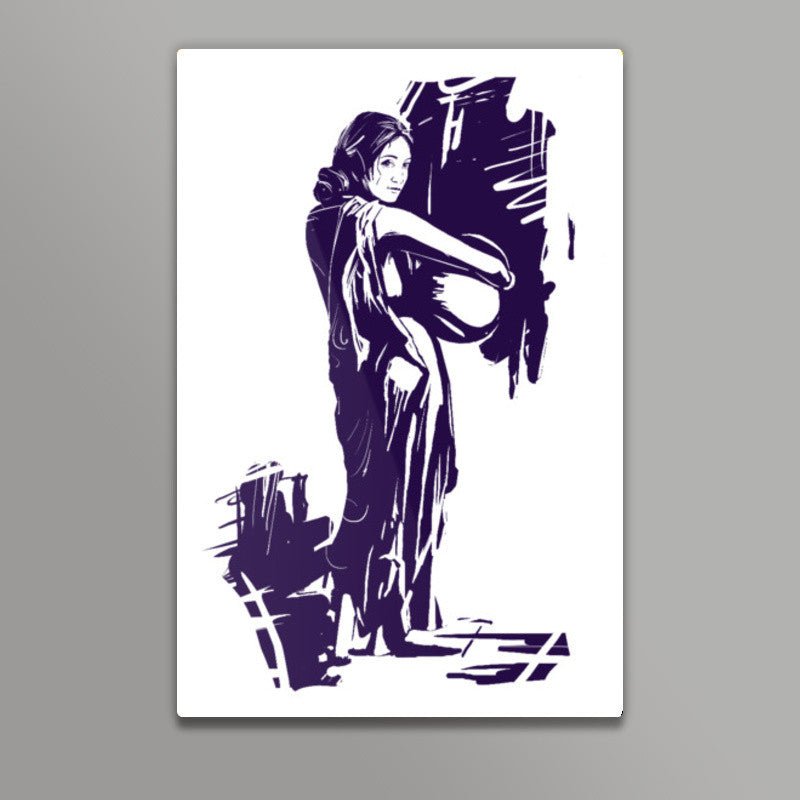 Pot Women Wall Art | Raviraj Kumbhar