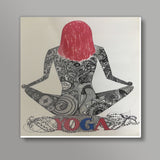 Yoga Square Art Prints