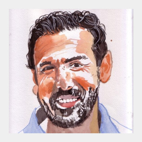 John Abraham Is Emerging As A Reliable Star Square Art Prints PosterGully Specials