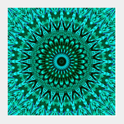 Mandala Square Art Prints