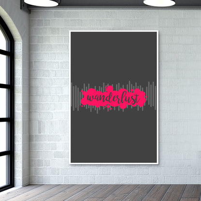 Wanderlust (Pink) Wall Art