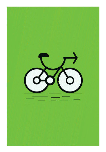Cartoon Cycle Art PosterGully Specials