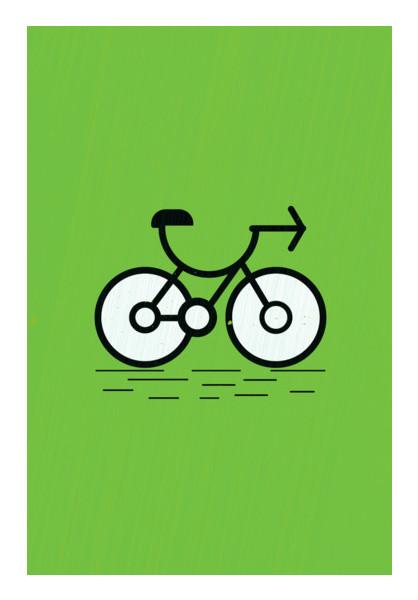 PosterGully Specials, Cartoon cycle Wall Art