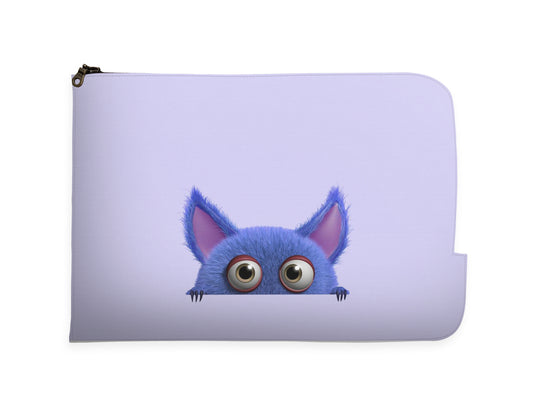 Cute Peeking Weirdo Laptop Sleeve