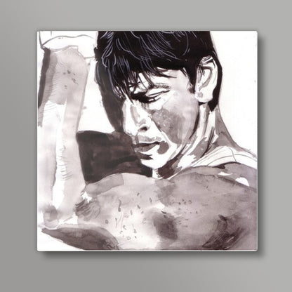 For Shah Rukh Khan, passion is everything! Square Art Prints