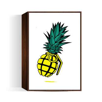 pineapple bomb Wall Art