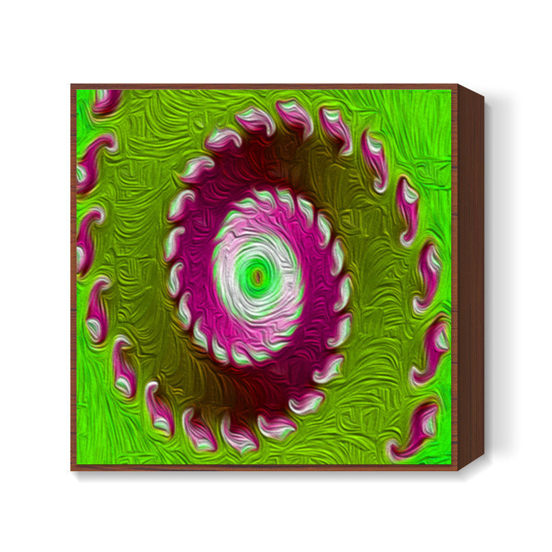 Fractal painting Square Art Prints