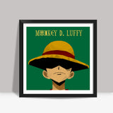 Luffy Square Art Prints