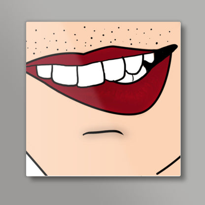 lips Square Art Prints