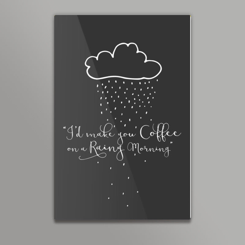 Rainy thoughts Wall Art