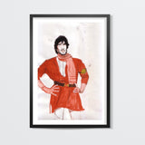 Amitabh Bachchan was convincing as an underdog in Coolie Wall Art