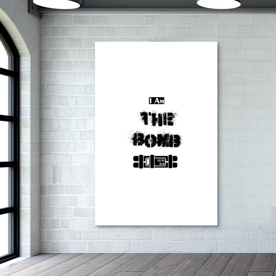 The Bomb Wall Art