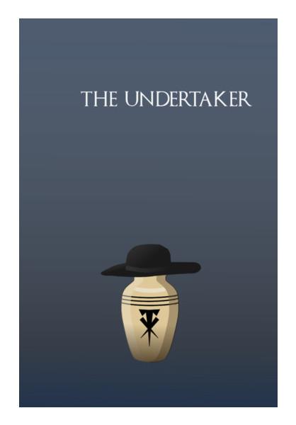 PosterGully Specials, the undertaker Wall Art