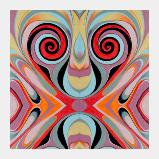 ink drop Square Art Prints