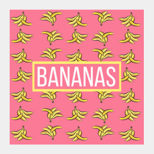 BANANAS Square Art Prints