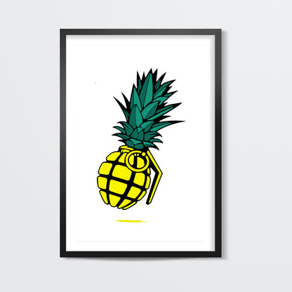 pineapple bomb Wall Art