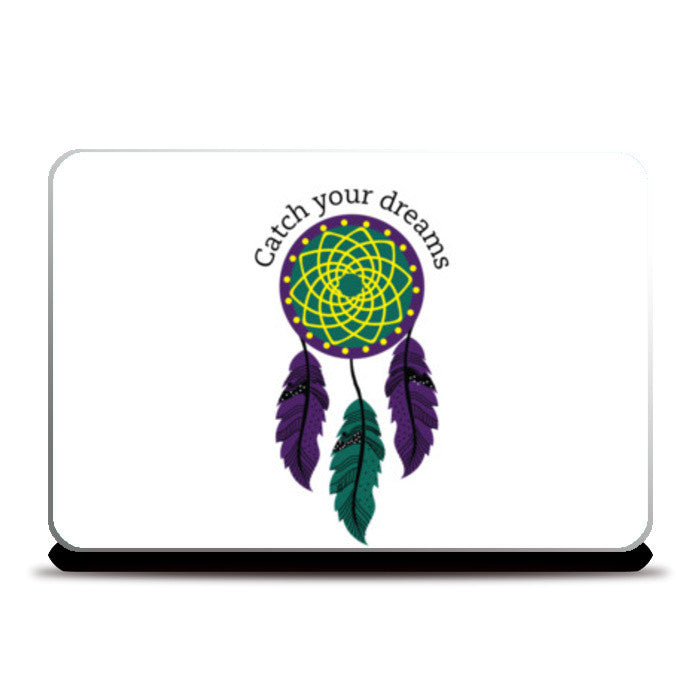 Dream Catcher Illustration Laptop Skins