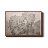 Train your Dragon Kiss Hiccup Toothless Wall Art