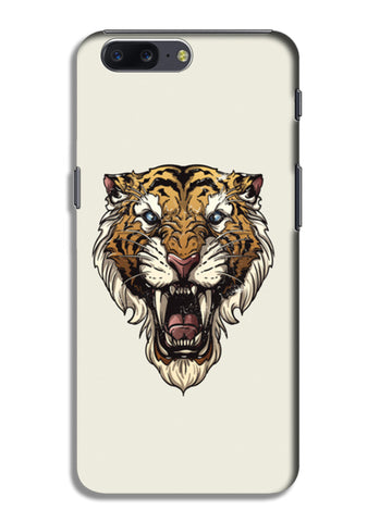 Saber Toothed Tiger OnePlus 5 Cases